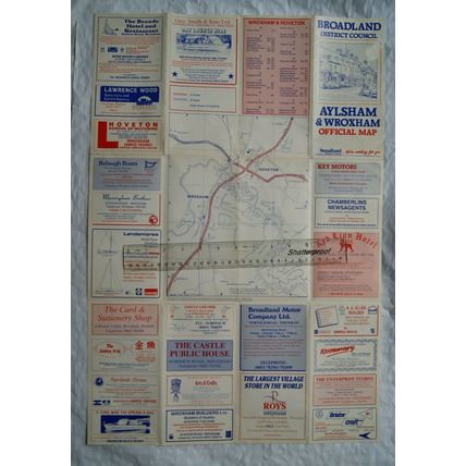 Vintage: Aylsham & Wroxham Official Map, Broadland District Council