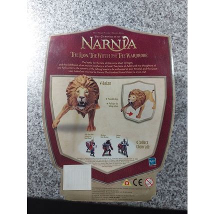 Chronicles of Narnia Lion Witch Wardrobe ASLAN Figure - NEW