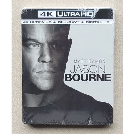 Best Buy Limited Edition Collectible Steelbook 4K Ultra HD Jason Bourne Movie