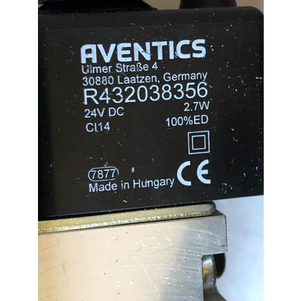 NEW AVENTICS R432038366 CERAM VALVE,GS-020061-00240,EV