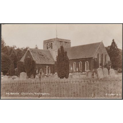 All Saints' Church, Faringdon, Berkshire, c.1910 - Luker RP Postcard