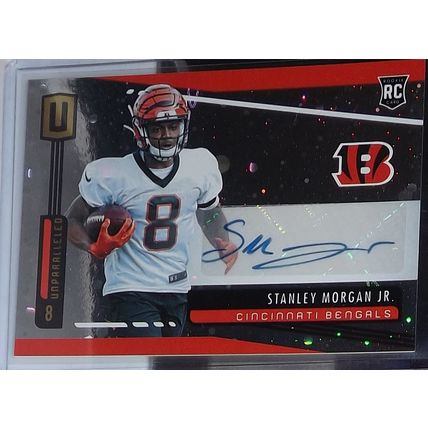 2019 Panini Unparalleled STANLEY MORGAN JR (Bengals) Cosmos RC Autograph #287