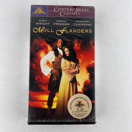 Moll Flanders VHS Video Tape Robin Wright Morgan Freeman Stockard Channing