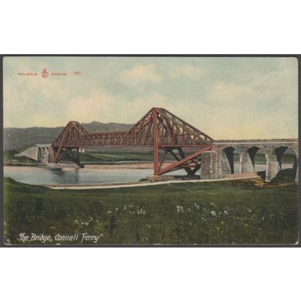 The Bridge, Connell Ferry, Argyllshire, 1911 - William Ritchie Postcard