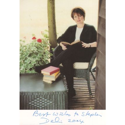 Delia Smith TV Chef Cook Norwich FC Hand Signed Photo