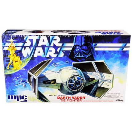 Skill 2 Model Kit Darth Vader's Tie Fighter "Star Wars: Episode IV A New Hop...