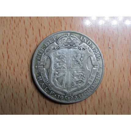GB 1923 George V Silver Half Crown Coin