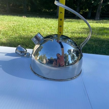 BEKA Germany est1899 Stainless Steel Whistle Teakettle Electric Stove Compatible