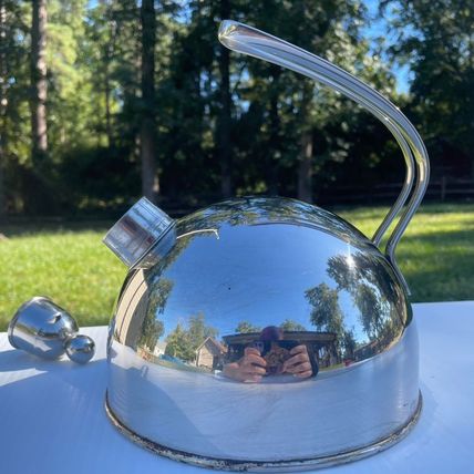 BEKA Germany est1899 Stainless Steel Whistle Teakettle Electric Stove Compatible