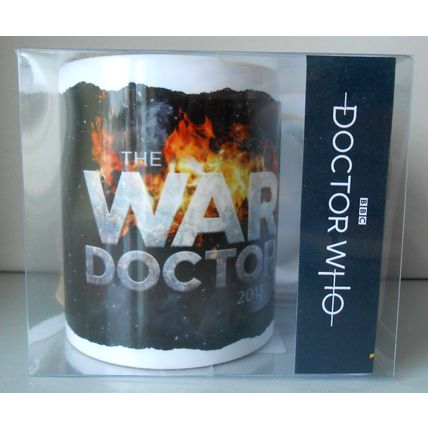 Dr Who WAR DOCTOR MUG CUP Last Great Time War, 2013 John Hurt Doctor Who Secret
