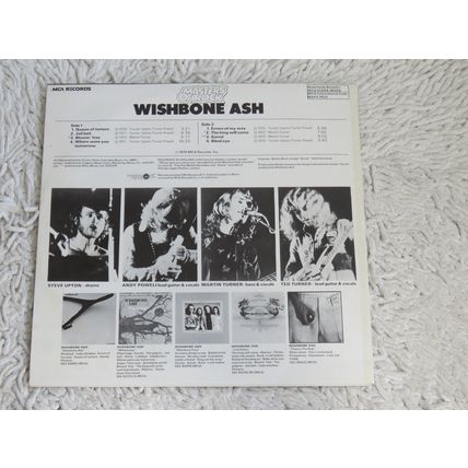 WISHBONE ASH, MASTERS OF ROCK VINYL LP.