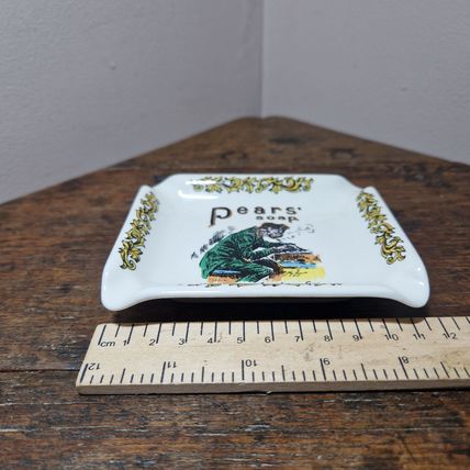 Vintage Lord Nelson Pottery Pears Soap Advertising Ashtray