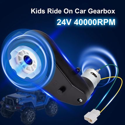2 Pcs 24V 40000RPM Motor Electric Motor Gearbox Electric Motor Gearbox Motorcycl