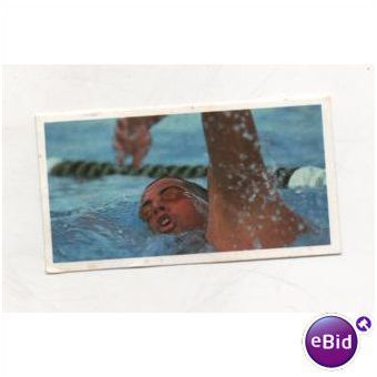 Brooke Bond Tea card OLYMPIC CHALLENGE 1992 no. 30 MATT BIONDI