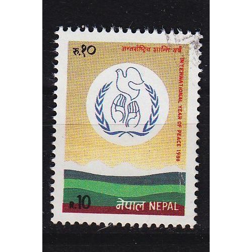 NEPAL [1986] MiNr 0475 ( O/used ) UNO