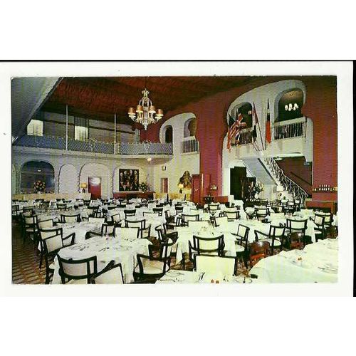 Advertising HEADQUARTERS RESTAURANT, New York. Postcard