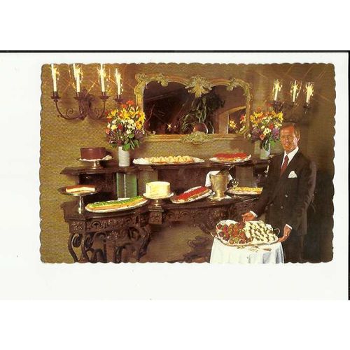 Advertising JIMMY'S RESTAURANT Beverly Hills Postcard