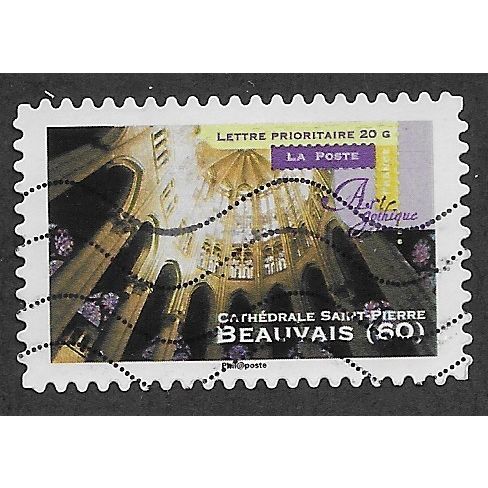 FRA 2011 (58c) 'GOTHIC ART - BEAUVAIS 60' FINE USED (EBID56-545)