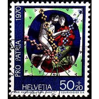 SCHWEIZ SWITZERLAND [1970] MiNr 0928 ( O/used ) Pro Patria