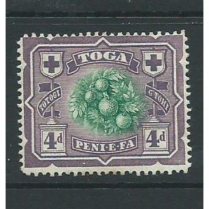 tonga stamps sg45a hm sg 45a sideways watermark