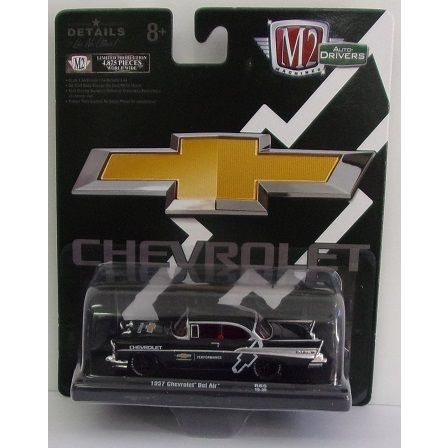 M 2 ' 1957 CHEVROLET BEL-AIR ' black / chrome trim