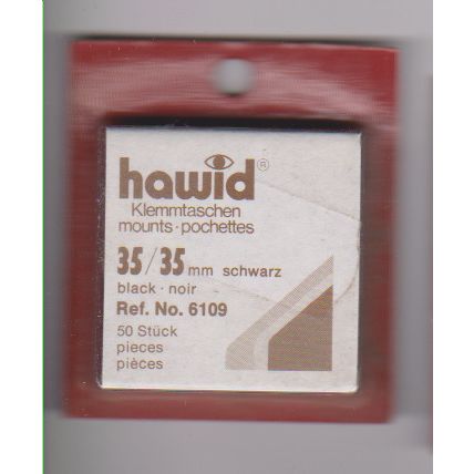 Hawid Mounts unopened pack 35mm x 35mm size