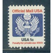 O127 1c Eagle Fine MNH Q3177