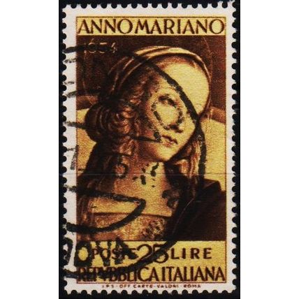 Italy. 1964 25L S.G.877 Used