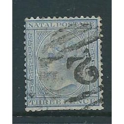 natal stamps victoria sg100 sg 100 shaved perfs lower margin