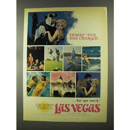 1972 Las Vegas Nevada Ad - Desert Fun Has Changed