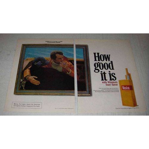 1972 Winston Cigarettes Ad - Homeward Bound