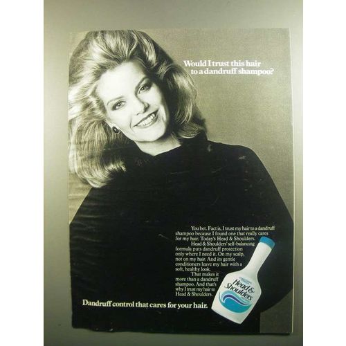 1984 Head & Shoulders Shampoo Ad - Trust This Hair