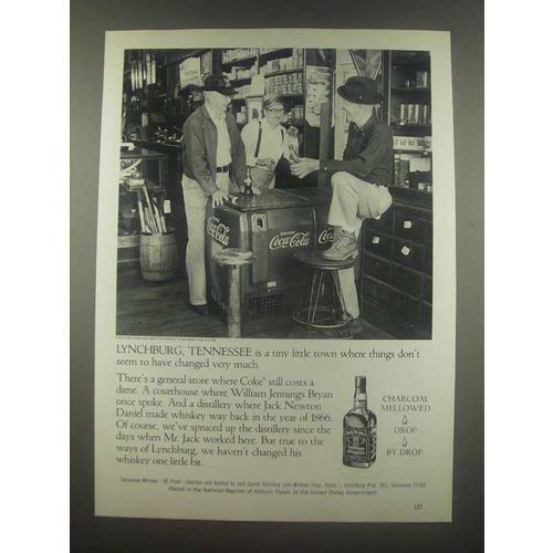 1985 Jack Daniel's Whiskey Ad - Lynchburg Tennessee