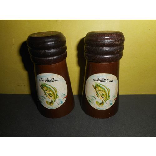 St. John's Newfoundland Salt and Pepper Shakers