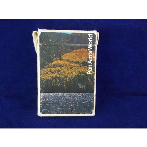 Box Of 54 Pan Am's World Vintage Playing Card Deck