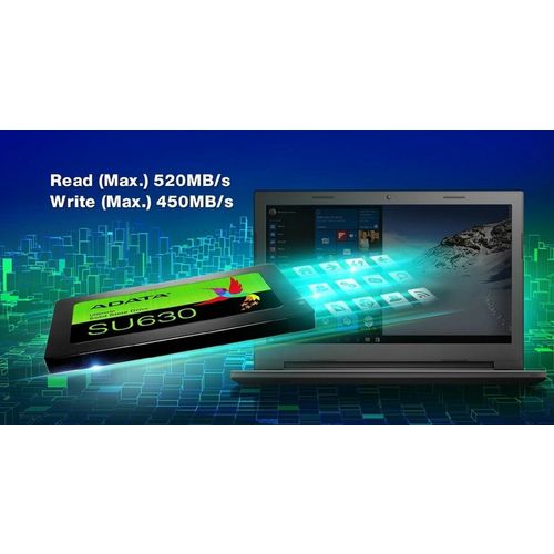 ADATA 480GB Ultimate Solid State Drive - 2.5" SATA 6Gb/s - SU630 - ASU630SS-480G
