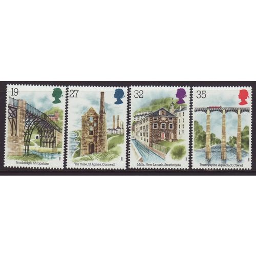 GB 1989 SG 1440-3 UMM - Industrial Archaeology (B-360 07)