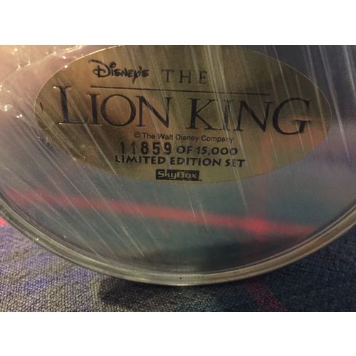 The Lion King Trading Cards Lim. Ed. Collectors Tin, Comp. 50-Card Set, NIS