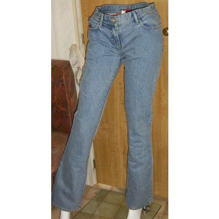 PRINGLE OF SCOTLAND 'ASHANTI' BLUE JEANS W28" UK 8 RRP £90 BNNT