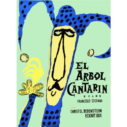Movie Poster for film EL ARBOL cantarin.Children theater.Home Room art decor