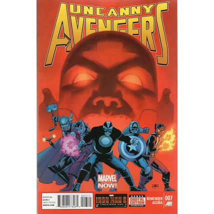 UNCANNY AVENGERS #007 - MARVEL COMICS - 2013
