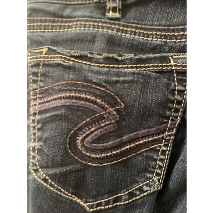 Silver Jeans Co. Men’s Blue Jeans Zip Button Size 32x33 Suki Mid Skinny Fit