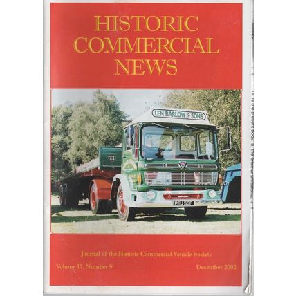 Historic Commercial News, Volume 17 No. 9 December 2002