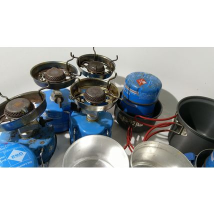 Campingaz Globetrotter Stove Camping Gas Cooker gt106 Canisters gt obsolete full