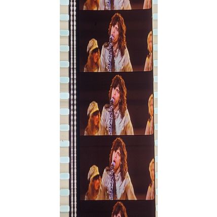 AEROSMITH. Pk MTP - A041o. 1 STRIP OF 5 - 35MM FILM CELLS.