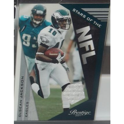 2011 Prestige DESEAN JACKSON (Eagles) Stars Of The NFL GW Jersey #16 115/250