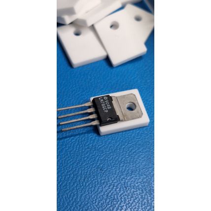 TO-220 Alumina Ceramic Thermal Conductivity Insulator