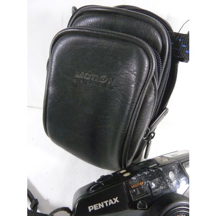 Pentax IQZoom 105WR Weather-Resistant 35mm Film Camera w/Case *