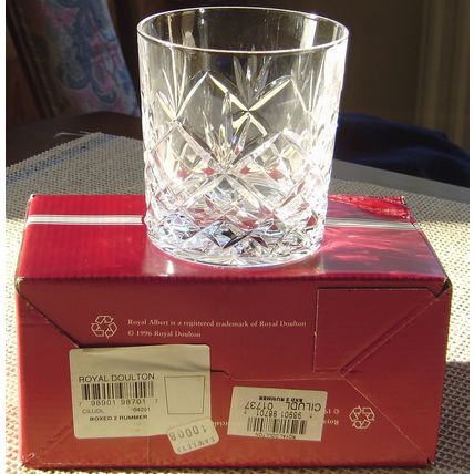 Pair of Royal Albert Dalton Tumblers, Rummer's Boxed