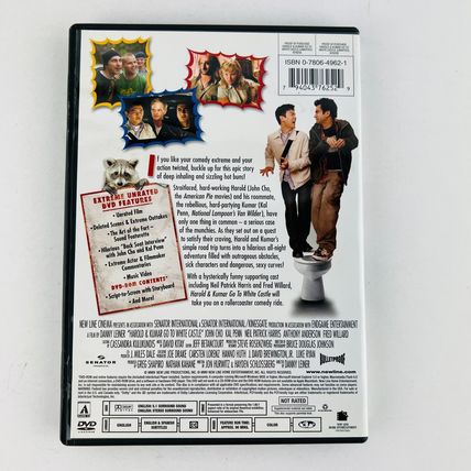 Harold & Kumar Go to White Castle Extreme Unrated Edition DVD